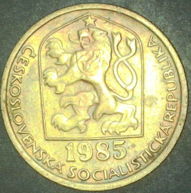 Чехословаччина Чехословакия ^/--/^ Чехословаччина 20 гелерів, 1985 [2.73] ^_^^^ Чехословакия 20 гелеров, 1985 [2.73] - фото фото фото