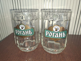 Статуетки, Скульптури, Фігурки, Фарфор Статуэтки, Скульптуры, Фигурки, Фарфор ^/--/^ Пивной бокал Рогань 0.5 литра 2 /--/ шт ^_^^^ Пивний келих Рогань 0.5 літра 2 /--/ шт - фото фото фото