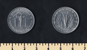 Інші країни Другие страны ^/--/^ Западно-афр.валютный союз 1 франк 1963 ^_^^^ Західно-афр. валютний союз 1 франк 1963 - фото фото фото