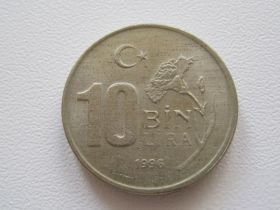 Туреччина Турция ^/--/^ Турция 10000 лир 1996 года #15494 ^_^^^ Туреччина 10000 лір 1996 року #15494 - фото фото фото