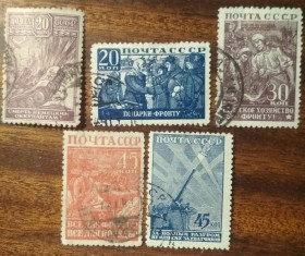 СРСР - СССР - ^/--/^ СССР Великая Отечественная Война Все для фронта 1942 ^_^^^ СРСР Велика Вітчизняна Війна Все для фронту 1942 - фото фото фото