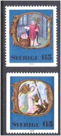Скандинавія Скандинавия ^/--/^ ZM  Швеция 1968 г  MNH - подборка - религия ^_^^^ ZM Швеція 1968 р MNH - добірка - спорт - фото фото фото