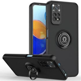 Чохли, бампера Чехлы, бампера ^/--/^ Чохол Fiji Colorframe для Xiaomi Redmi Note 12 Pro 4 /--/ G матовий бампер з кільцем підставкою Black ^_^^^ Чехол Fiji Colorframe для Xiaomi Redmi Note 12 Pro 4 /--/ G матовый бампер с кольцом подставкой Black - фото фото фото