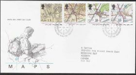 Європа Европа ^/--/^ Великобритания 1991 КАРТЫ ТОПОГРАФИЯ КАРТОГРАФИЯ ОРИЕНТИРОВАНИЕ ТУРИЗМ КПД Mi.1363-1366 EUR 5.50 $3.52 ^_^^^ Великобританія 1991 КАРТИ ТОПОГРАФІЯ КАРТОГРАФІЯ ЗРІЄНТУВАННЯ ТУРИЗМ ККД Mi.1363-1366 EUR 5.50 - фото фото фото