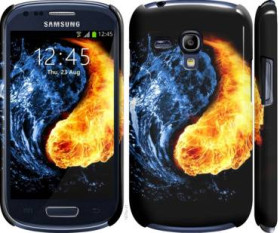Чохли, бампера Чехлы, бампера ^/--/^ Чехол на Samsung Galaxy S /--/ 3 mini Инь-Янь 1670 /--/ m-31 - фото фото фото