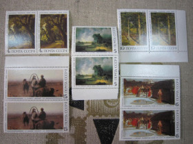 СРСР - СССР - ^/--/^ СССР. 1986. РУССКАЯ ЖИВОПИСЬ. ^_^^^ СРСР. 1986. Російська живопис. - фото фото фото