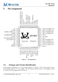 Мікросхеми Микросхемы ^/--/^ ALC /--/ 662 мікросхема звуку ^_^^^ ALC /--/ 662 микросхема звука - фото фото фото