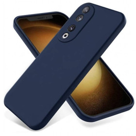 Чохли, бампера Чехлы, бампера ^/--/^ Чохол Fiji Full Soft Premium для Honor 90 протиударний бампер з мікрофіброю Dark Blue ^_^^^ Чехол Fiji Full Soft Premium для Honor 90 противоударный бампер с микрофиброй Dark Blue - фото фото фото