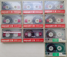 Касети Кассеты ^/--/^ MAXELL UR 90 - фото фото фото