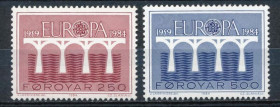 Інше Другое ^/--/^ Фарерские Острова Европа СЕПТ 1984 ^_^^^ Фарерські острови Європа СЕПТ 1984 - фото фото фото