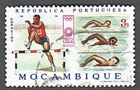 Спорт Спорт ^/--/^ Мозамбик  (1972) Колония Португалии. Олимпийские игры в Мюнхене ^_^^^ Мозамбік (1972) Колонія Португалії. Олімпійські ігри в Мюнхені - фото фото фото