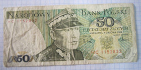 Польща Польша ^/--/^ Польща. 50 злотих 1988 р. ^_^^^ Польша. 50 злотых 1988 г. - фото фото фото