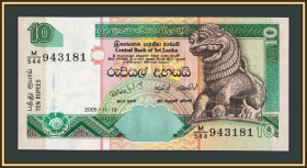 Шрі-Ланка Шри-Ланка ^/--/^ Шри-Ланка 10 рупий 2005 P-108  (108 /--/ e) UNC ^_^^^ Шрі-Ланка 10 рупій 2005 P-108 (108 /--/ e) UNC - фото фото фото