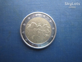 Фінляндія Финляндия ^/--/^ Монета 2 євро Фінляндія 2011 флора ^_^^^ Монета 2 евро Финляндия 2011 флора - фото фото фото