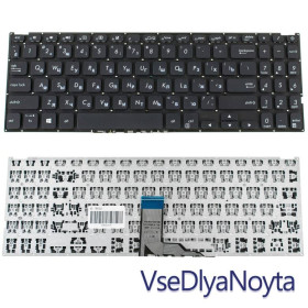 Клавіатури Клавиатуры ^/--/^ Клавиатура для ноутбука ASUS (X /--/ 512 series) rus, black, без фрейма ^_^^^ Клавіатура для ноутбука ASUS (X /--/ 512 series) rus, black, без фрейму - фото фото фото