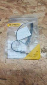 Wi-Fi адаптери Wi-Fi адаптеры ^/--/^ Лот Essager EB /--/ 01 бездротовий Bluetooth адаптер з мікрофоном та підключенням по Aux для автомобіля ^_^^^ Лот Essager EB /--/ 01 беспроводной Bluetooth адаптер с микрофоном и подключением по Aux для автомобиля - фото фото фото