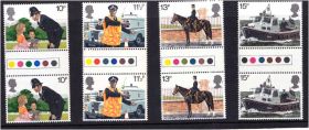 Транспорт Транспорт ^/--/^ Транспорт Техника. UK 1979 г MNH - полиция ^_^^^ Транспорт техніки. UK 1979 MNH — поліція - фото фото фото