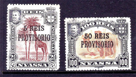 Фауна Фауна ^/--/^ NM Фауна  Ньяса / Nyassa 1910 г MNH - ^_^^^ NM Фауна Ньяса (1910) - фото фото фото