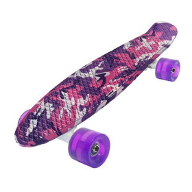 Дитячі ролики та скейти Детские ролики и скейты ^/--/^ Пенни борд Penny Style 22&amp;quot; светящиеся Military Pink (2 /--/ T /--/ 2034) ^_^^^ Пенні борд Penny Style 22&amp;quot; світяться Military Pink (2 /--/ T /--/ 2034) - фото фото фото