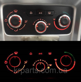 Вимикачі, датчики Выключатели, датчики ^/--/^ Крутилки Citroen C /--/ 4 , Peugeot 307  (ручки, перемикачі, регулятори печі, кондиціонера клімат контроль) ^_^^^ Крутилки Citroen C /--/ 4, Peugeot 307 (ручки, переключатели, регуляторы печи, кондиционера климат контроль) - фото фото фото