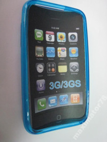 Чохли, бампера Чехлы, бампера ^/--/^ ЧЕХОЛ COVER APPLE IPHONE 3 /--/ G 3 /--/ Gs 3 бирюз ^_^^^ ЧЕХОЛ COVER APPLE IPHONE 3 /--/ G 3 /--/ Gs 3 бірюз - фото фото фото