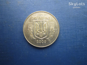 Обігові Обиходные ^/--/^ Монета 25 копійок Україна 2009 ^_^^^ Монета 25 копеек Украина 2009 - фото фото фото