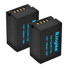 Акумулятори Аккумуляторы ^/--/^ 2-Pack KingMa Fujifilm NP-T /--/ 125 комплект из 2 аккумуляторов ^_^^^ 2 /--/ Pack KingMa Fujifilm NP-T /--/ 125 комплект з 2 акумуляторів - фото фото фото