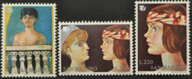 Інше Другое ^/--/^ Сан-Марино Живопись Ню ООН 1975 ^_^^^ Сан-Марино Живопис Ню ООН 1975 - фото фото фото