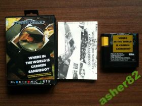 Диски з відеоіграми Диски с видеоиграми ^/--/^ Игра на Sega Mega Drive &amp;quot;Where in the World is Carmen Sandiego?&amp;quot;     (PAL) ^_^^^ Гра на Sega Mega Drive &amp;quot;Where in the World is Carmen Sandiego?&amp;quot; (PAL) - фото фото фото