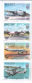 Транспорт Транспорт ^/--/^ Авиация . UK  Jersey / Джерси 1984 г  MNH - серия ^_^^^ UK Jersey / Джерсі 1984 MNH - серія - фото фото фото