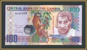 Гамбія Гамбия ^/--/^ Гамбия 100 даласи 2006 P-29  (29 /--/ a) UNC ^_^^^ Гамбія 100 даласі 2006 P-29 (29 /--/ a) UNC - фото фото фото