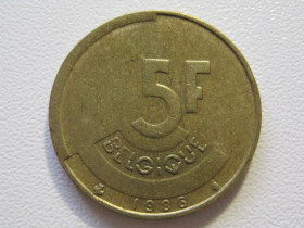 Бельгія Бельгия ^/--/^ Бельгия 5 франков 1986 года BELGIQUE #35532 ^_^^^ Бельгія 5 франків 1986 року BELGIQUE #35532 - фото фото фото