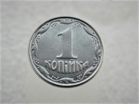 Обігові Обиходные ^/--/^ 1 копійка 2008 рік Україна 2 /--/ ВА &amp;quot; Брак, Слід від Прокатки Листа на Аверсі,  (полоси) &amp;quot;  (114+) ^_^^^ 1 копейка 2008 год Украина 2 /--/ ВА &amp;quot; Брак, Следует от Прокатки Письма на Аверсе, (полосы) &amp;quot; (114+) - фото фото фото