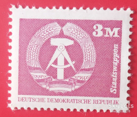 НДР, ФРН ГДР, ФРГ ^/--/^ ГДР 1981 стандарт герб Mi 2633 MNH - фото фото фото
