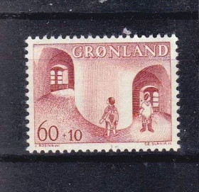 Інші країни Другие страны ^/--/^ Гренландия   1968  г  MNH - ^_^^^ Гренландія 1968 MNH - фото фото фото