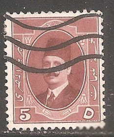 Єгипет Египет ^/--/^ Египет 1923 Sc.96 used ^_^^^ Єгипет 1923 Sc.96 used - фото фото фото