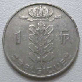 Бельгія Бельгия ^/--/^ Бельгія 1 франк 1972 року Belgique 42632 ^_^^^ Бельгия 1 франк 1972 года Belgique 42632 - фото фото фото