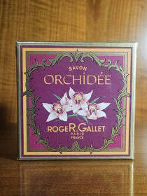Вінтажна косметика і парфюмерия Винтажная косметика и парфюмерия ^/--/^ Orchidee Roger&amp;Gallet 180 /--/ g Парфумоване мило ^_^^^ Orchidee Roger&amp;Gallet 180 /--/ g - фото фото фото