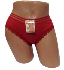 Труси Трусы ^/--/^ Женские трусики рубчик Uokin 7724 2 /--/ XL красные ^_^^^ Жіночі трусики рубчик Uokin 7724 2 /--/ XL червоні - фото фото фото