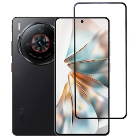 Чохли, бампера Чехлы, бампера ^/--/^ Захисне скло LUX для ZTE Nubia Z /--/ 60 /--/ S Pro повна проклейка чорний ^_^^^ Защитное стекло LUX для ZTE Nubia Z /--/ 60 /--/ S Pro полная проклейка черный - фото фото фото