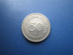 НДР, ФРН ГДР, ФРГ ^/--/^ Монета 50 пфенігів Німеччина ФРН 1970 G ^_^^^ Монета 50 пфеннигов Германия ФРГ 1970 G - фото фото фото