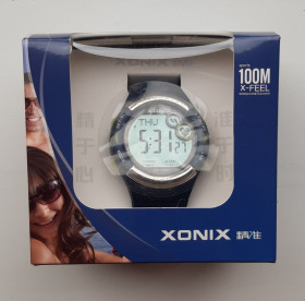 Наручні годинники Наручные часы ^/--/^ Часы смарт Xonix HRM /--/ 3-004 синий 3 /--/ D Pedometr, пульсометр, ИМТ, калории. ^_^^^ Годинник смарт Xonix HRM /--/ 3-004 синій 3 /--/ D Pedometr, пульсометр, ІМТ, калорії. - фото фото фото
