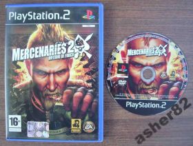 Диски з відеоіграми Диски с видеоиграми ^/--/^ Игра на PS /--/ 2 &amp;quot;Mercenaries 2: World in Flames&amp;quot;       (PAL) ^_^^^ Гра на PS /--/ 2 &amp;quot;Mercenaries 2: World in Flames &amp;quot; (PAL) - фото фото фото