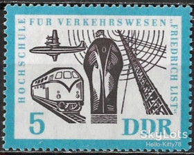 НДР, ФРН ГДР, ФРГ ^/--/^ ГДР 1962 транспорт связь Mi 916 MNH ^_^^^ НДР 1962 транспорт зв'язок Mi 916 MNH - фото фото фото