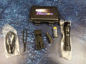 Світильники Светильники ^/--/^ Фонарь PHIXTON XM-L /--/ 2 с аккумулятором и зарядкой Уценка ^_^^^ Фонар PHIXTON XM-L /--/ 2 з акумулятором і зарядкою Уценка - фото фото фото