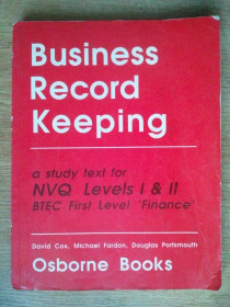 Видання - р. Издания - гг. ^/--/^ Business Record Keeping. A study text for NVQ Level 1 and 2 BTEC. First Level &amp;quot;Finance&amp;quot;. Підручник для ВУЗів. ^_^^^ Business Record Keeping. A study text for NVQ Level 1 and 2 BTEC. First Level &amp;quot; Finance&amp;quot; Учебник для ВУЗов. - фото фото фото