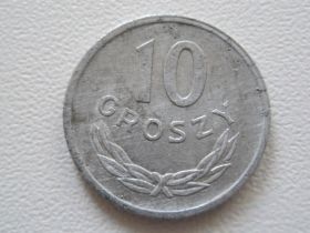 - року - года ^/--/^ Польша 10 грошей 1974 года #14623 ^_^^^ Польща 10 грошей 1974 року #14623 - фото фото фото