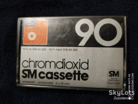 Касети Кассеты ^/--/^ S/F Аудио кассета BASF  Cromdioxid SM cassette 90 ^_^^^ S/F Аудіо касета BASF Cromdioxid SM cassette 90 - фото фото фото