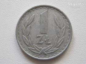 - року - года ^/--/^ Польша 1 злотый 1985 года #14106 ^_^^^ Польща 1 злотий 1985 #14106 - фото фото фото