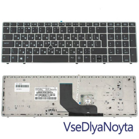 Клавіатури Клавиатуры ^/--/^ Клавиатура для ноутбука HP (ProBook: 6570 /--/ b) rus, black, silver frame, с джойстиком ^_^^^ Клавіатура для ноутбука HP (ProBook: 6570 /--/ b) rus, black, silver frame, з джойстиком - фото фото фото